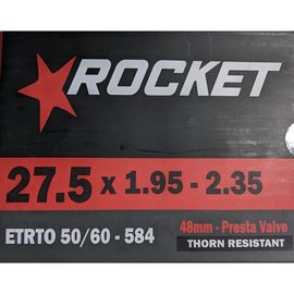 Rocket Tube 27.5 X 1.95-2.35 Thorn Resistant Tube PV Pack Of 4