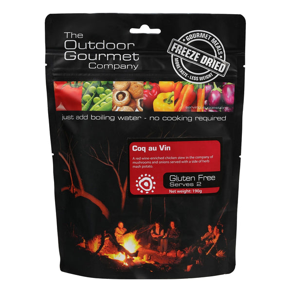 The Outdoor Gourmet Company Coq au Vin, two serves, 190g