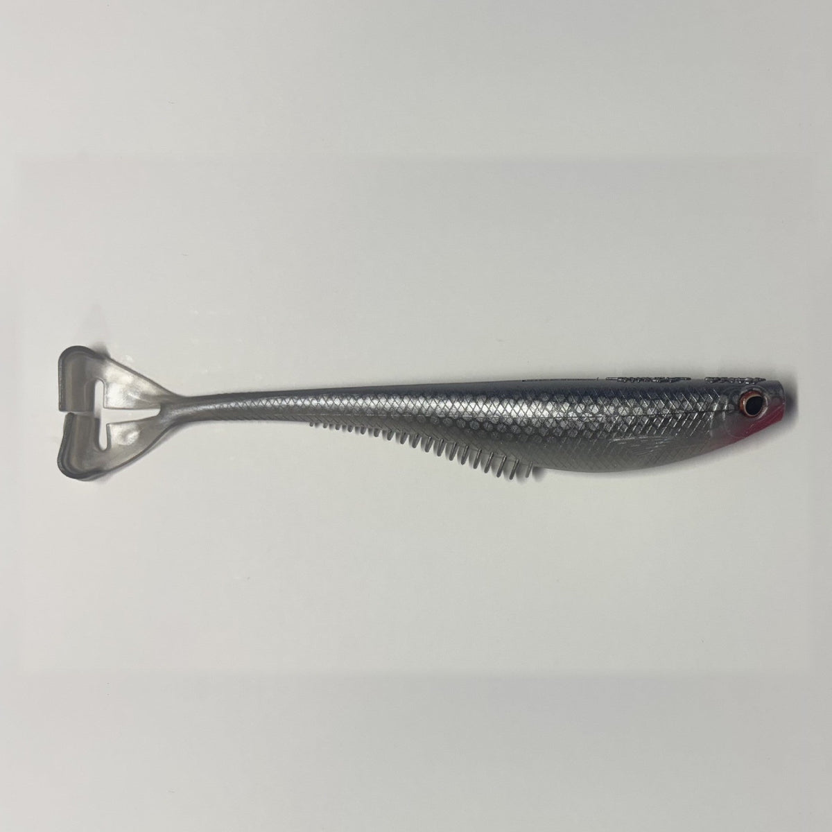 King Brown Frog Mullet 7.5 inch Mullet; colour view of one lure from the three-lure unrigged pack