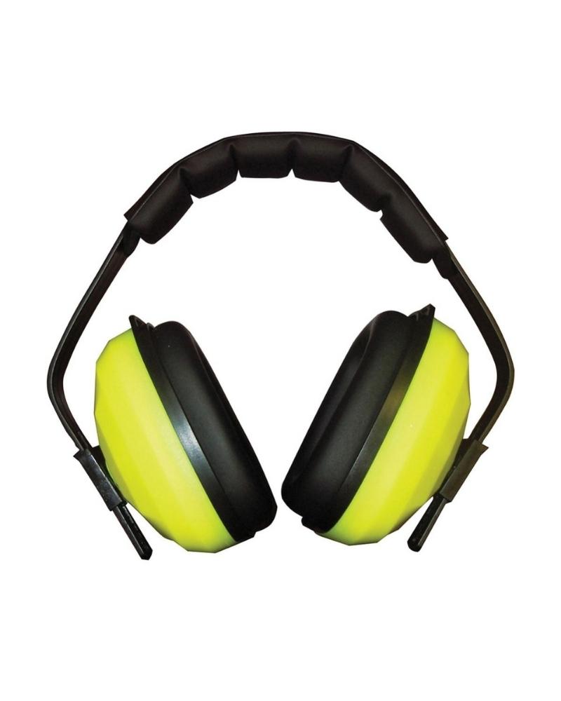 On Site Safety M10 Torque earmuffs in neon yellow