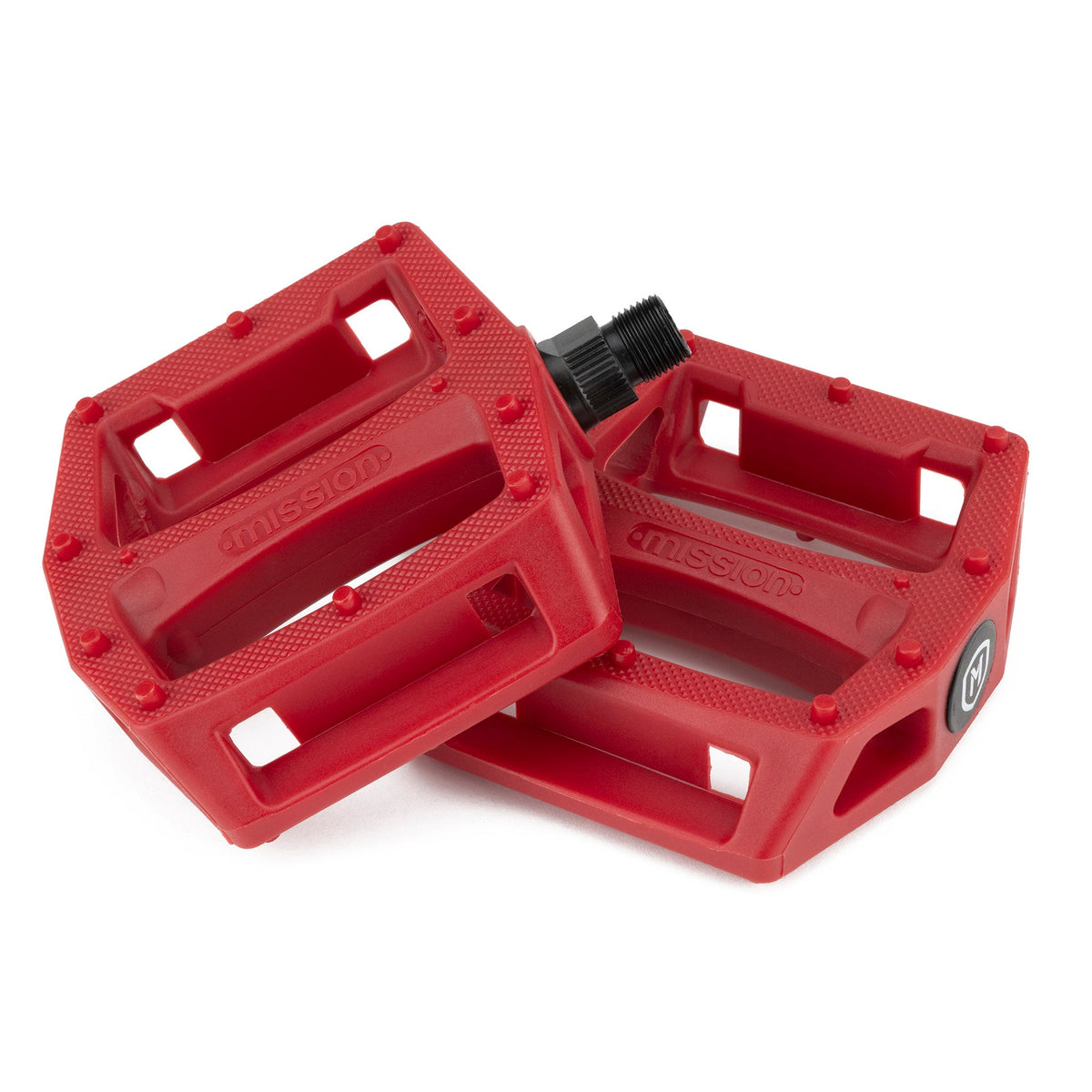 Mission Impulse 9/16 inch pedals - Red