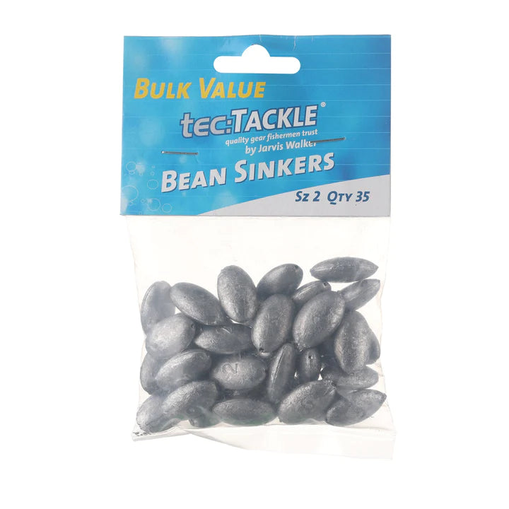 Jarvis Walker bean sinkers, size 2, 35 pack