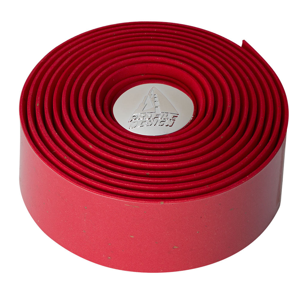 Profile Design Cork Bar Tape - Red