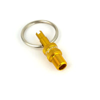 by,schulz Valve Adapter Mini Tool - Gold