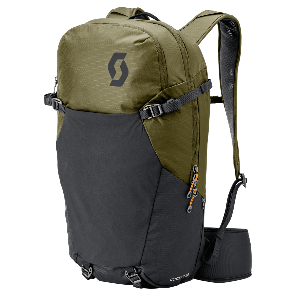 SCOTT Trail Rocket 20 backpack in fir green and black