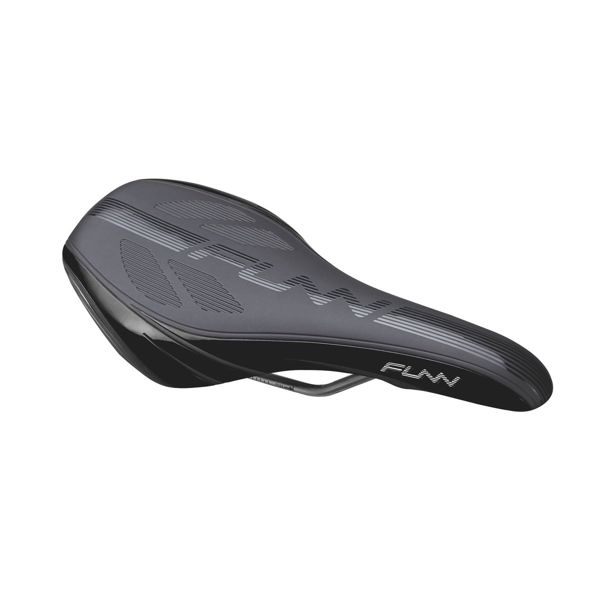 FUNN Adlib HD saddle, 145 mm wide by 291 mm long, black