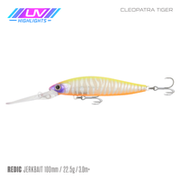 Samaki Redic Jerkbait DS100 - 100mm / Cleopatra Tiger UV