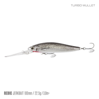 Samaki Redic Jerkbait DS100 - 100mm / Turbo Mullet