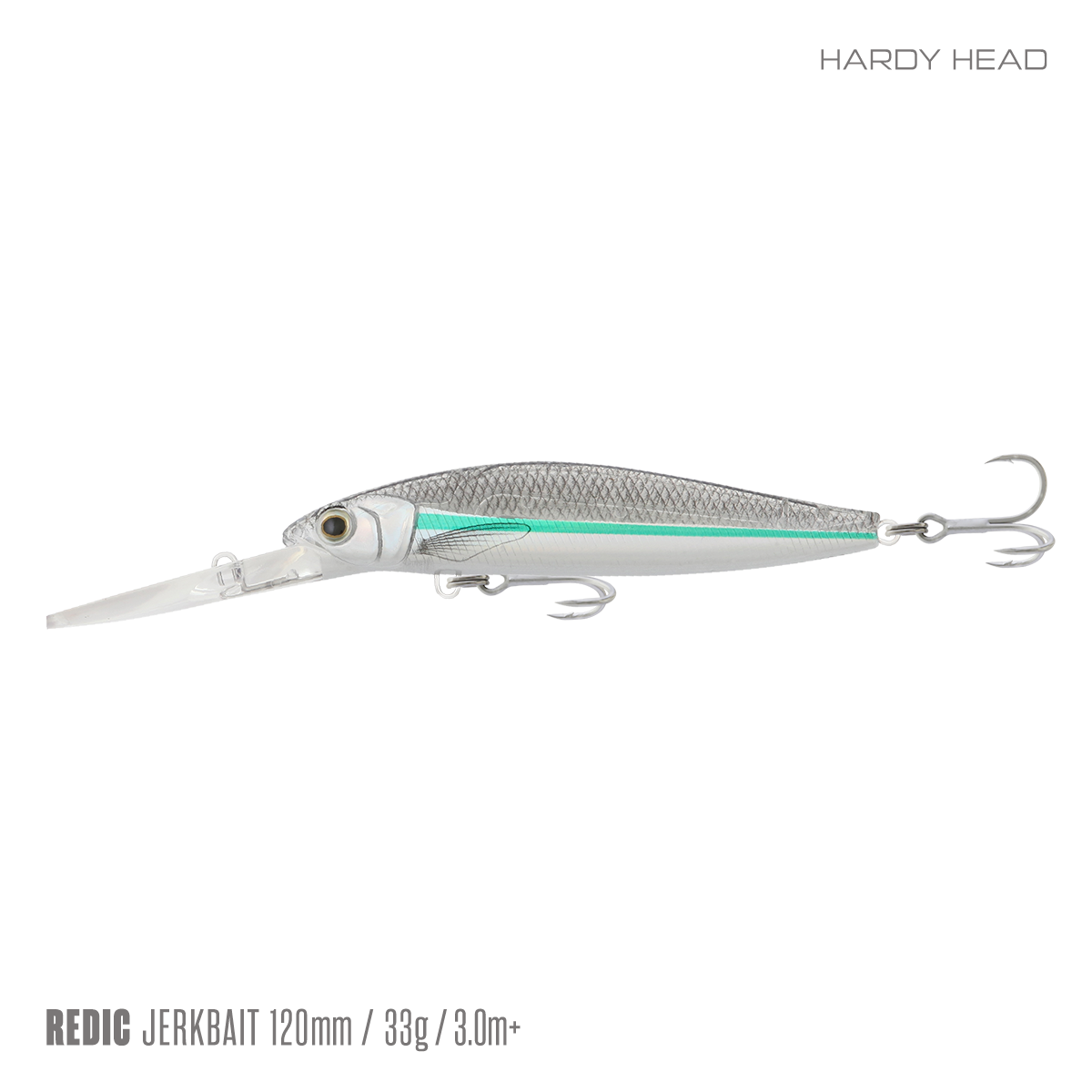 Samaki Redic Jerkbait DS120 - 120mm / Hardy Head