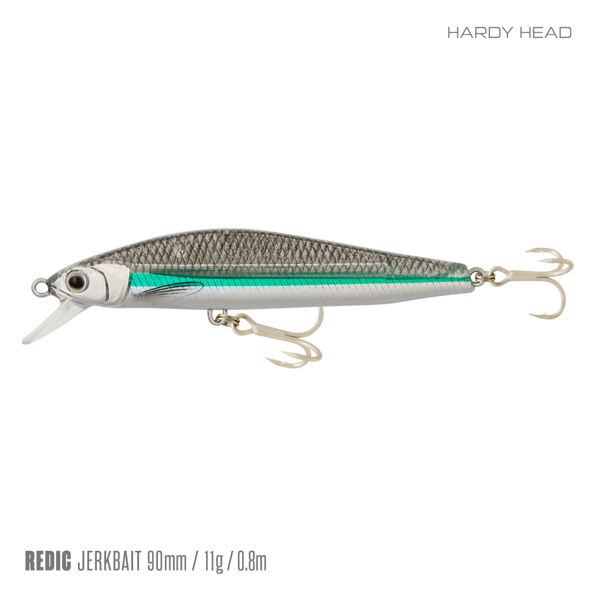 Samaki Redic Jerkbait SF90 - 90mm / Hardy Head