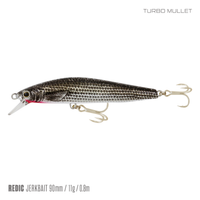 Samaki Redic Jerkbait SF90 - 90mm / Turbo Mullet