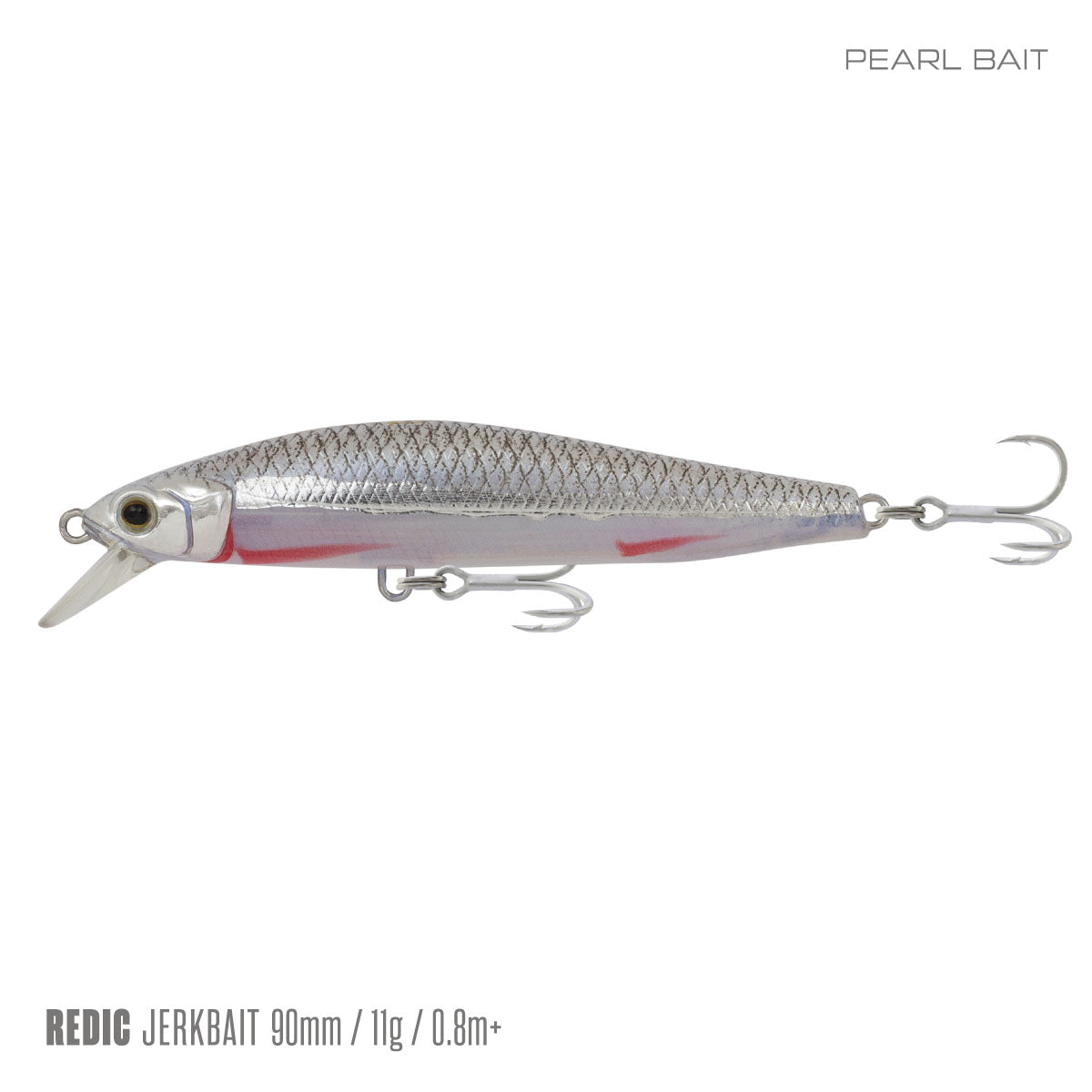 Samaki Redic Jerkbait SF90 - 90mm / Pearl Bait