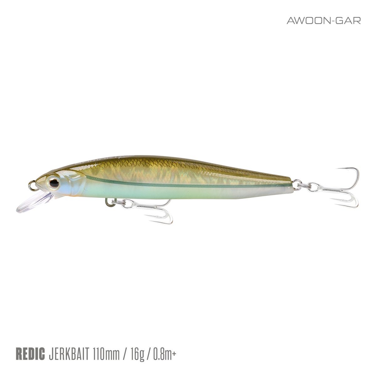 Samaki Redic Jerkbait FS110 - 110mm / Awoon-gar