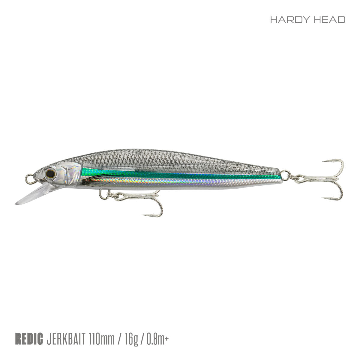 Samaki Redic Jerkbait FS110 - 110mm / Hardy Head