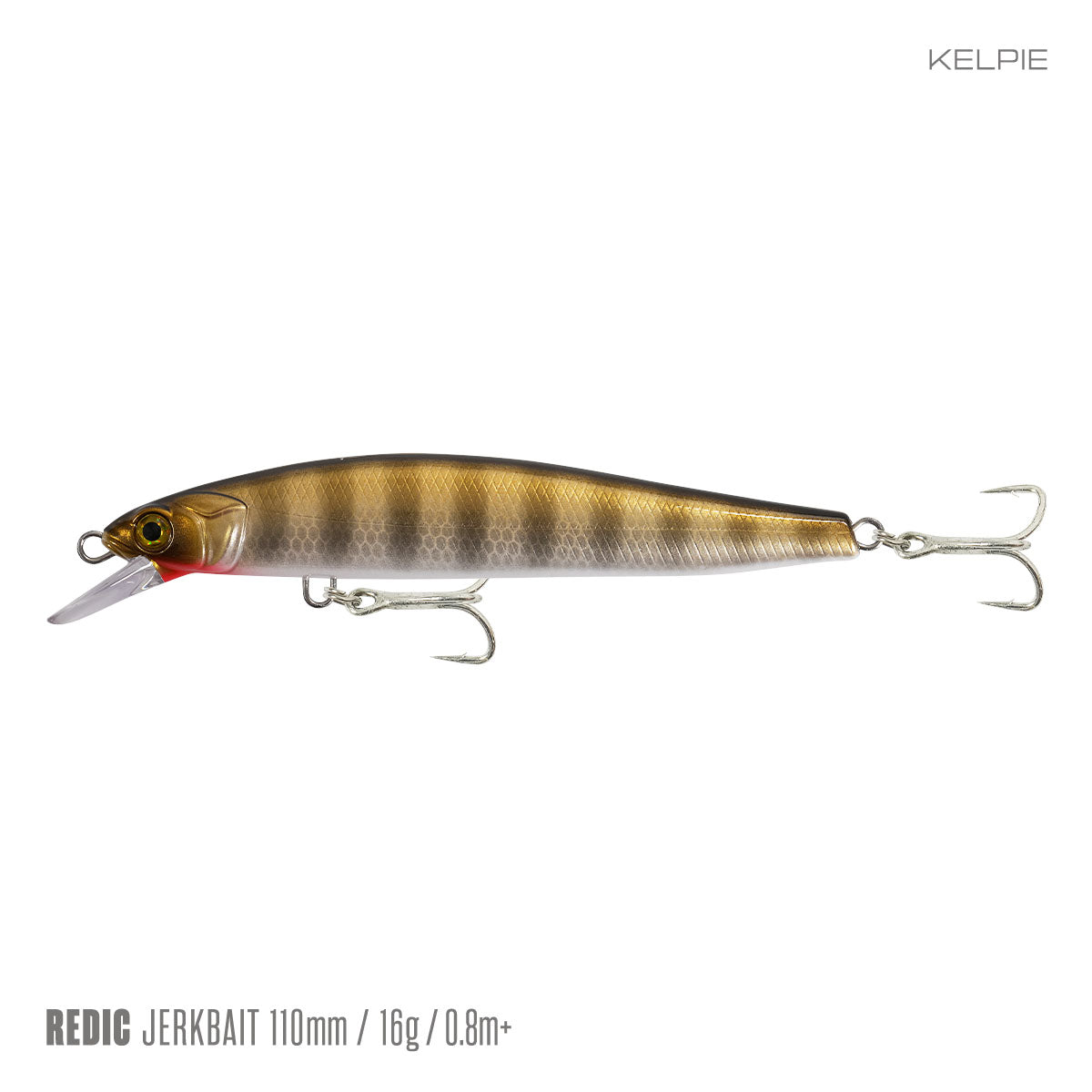 Samaki Redic Jerkbait FS110 - 110mm / Kelpie