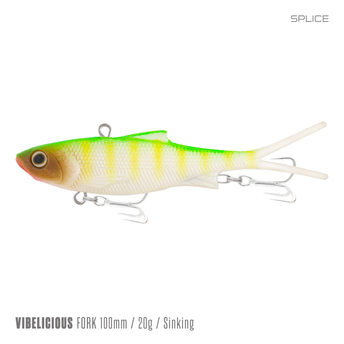 Samaki Vibelicious Fork Tail - 100mm/20g / Splice