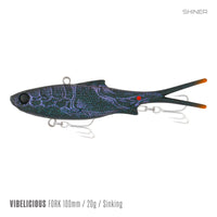 Samaki Vibelicious Fork Tail - 100mm/20g / Shiner