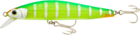 Samaki Redic SF90 90mm jerkbait, Lime Tiger UV