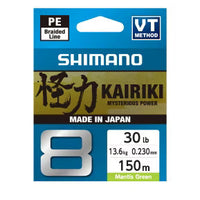 Shimano Kairiki 8 SKE15030G Mantis Green exact labelled Australian pack