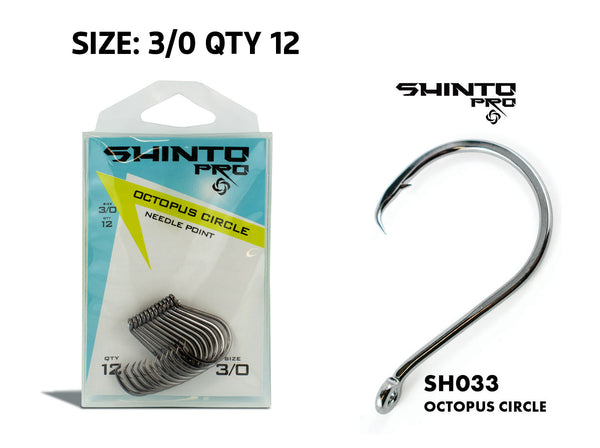 Shinto Pro Octopus Circle hook size 3/0
