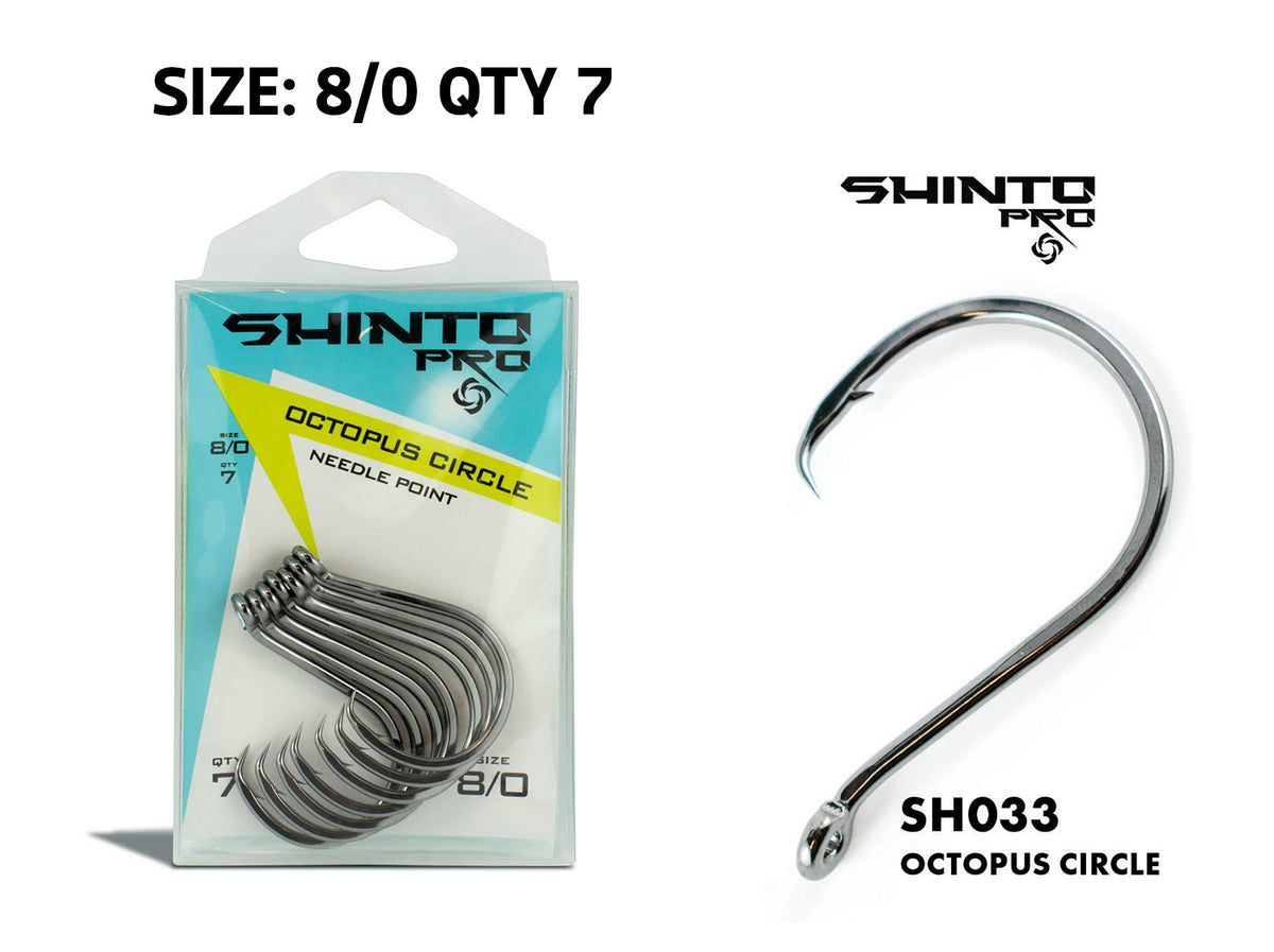 Shinto Pro Octopus Circle hook size 8/0