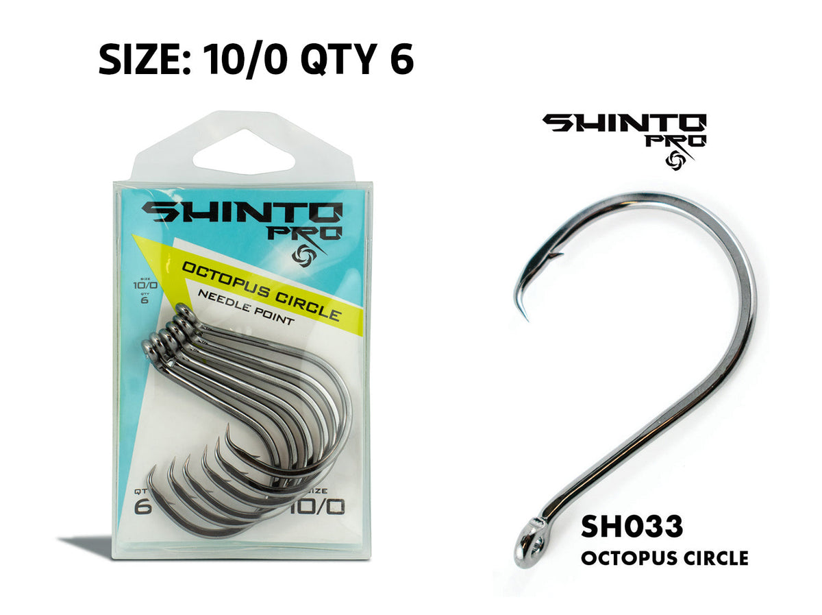 Shinto Pro Octopus Circle hook size 10/0