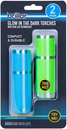 Brillar Torches 2 Pack