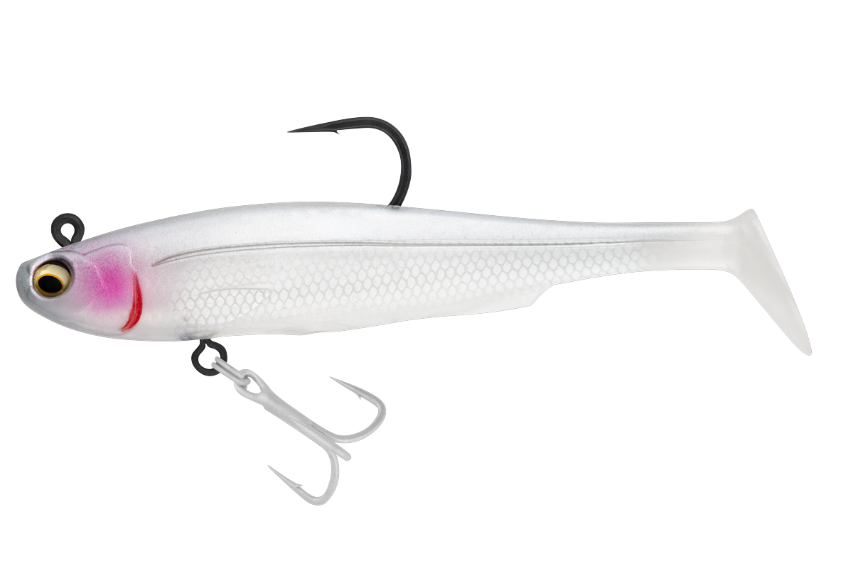 Irukandji Sicario DTF Pro 165mm Frost pre-rigged swimbait
