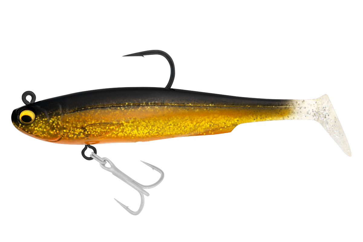 Irukandji Sicario DTF Pro H 165mm Ember pre-rigged swimbait