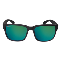 Spotters Kanga - Green Mirror / Matt Black - front view - 9336161010130