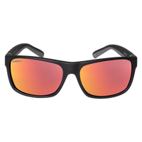 Spotters Wombat - Red Mirror / Matt Black - front view - 9336161010239