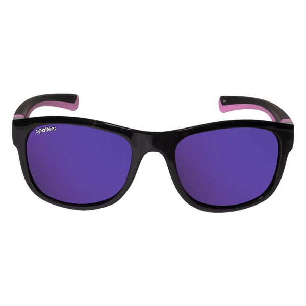 Spotters Emu - Purple Mirror / Matt Black - front view - 9336161010260