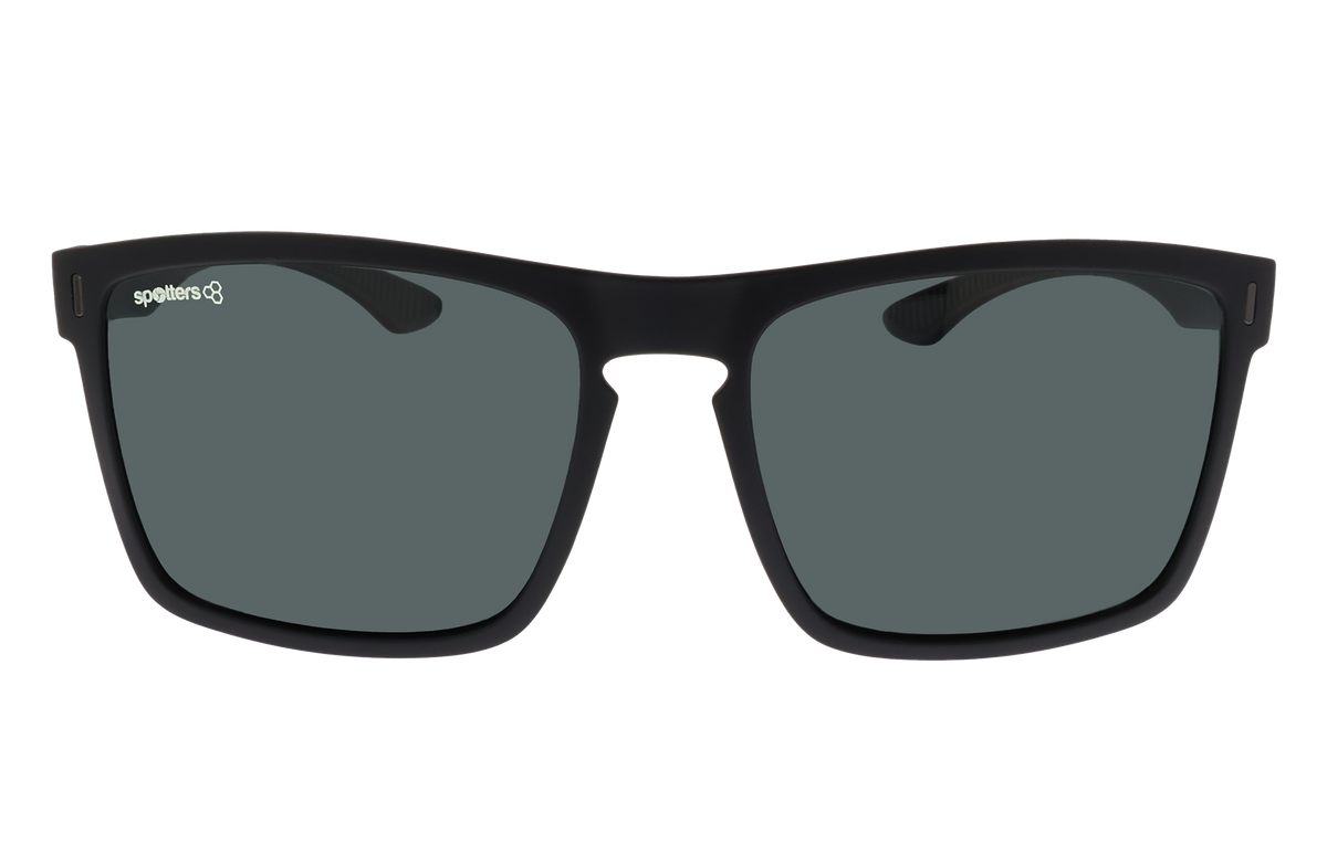 Spotters Phantom - Carbon / Matt Black - front view - 9336161010932