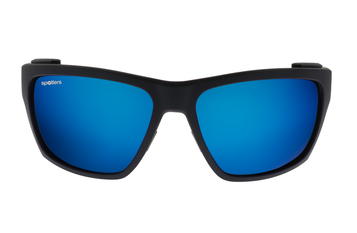 Spotters Renegade - Ice Blue / Matt Black - front view - 9336161011007