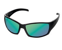 Spotters Fury Gloss Black sunglasses with Helix lenses - side view - 9336161011878