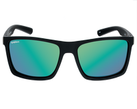 Spotters Riot Matt Black sunglasses with Helix lenses - front view - 9336161011885