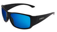 Spotters Torque Matt Black sunglasses with Ice Blue lenses - side view - 9336161011953