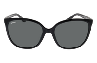 Spotters Vixen Gloss Black sunglasses with Carbon lenses - front view - 9336161011984