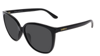 Spotters Vixen Gloss Black sunglasses with Carbon lenses - side view - 9336161011984