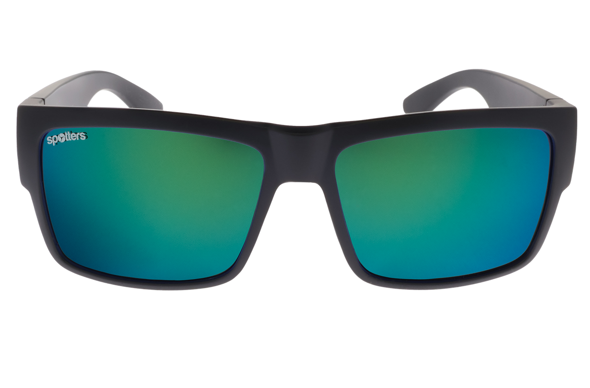 Spotters Striker Nexus / Matt Black - front view