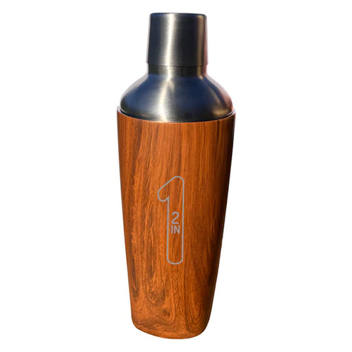 Standard Squeeze 2-in-1 Shaker and Tumbler - Wood Grain