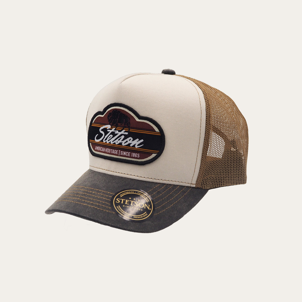 Stetson Trucker Cap – Bison Tan