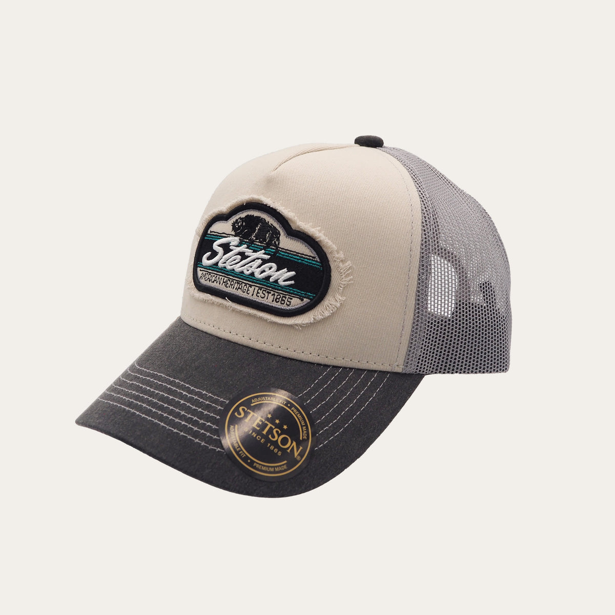 Stetson Trucker Cap – Bison Grey