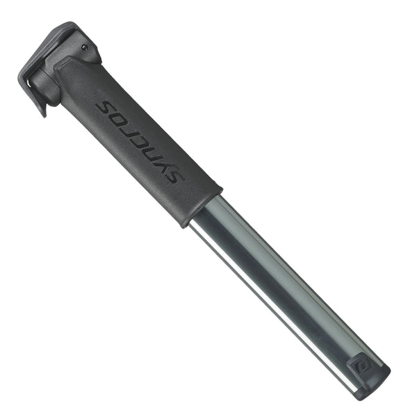 Syncros Boundary 2.0HP high-pressure mini-pump in basalt grey and black, model 265588