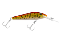 Halco TBarra Lure — 80mm / R22 SUNSET CLAUSE. Official colour illustration; diving bib may differ from the selected depth.