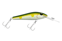 Halco TBarra Lure — 80mm / T128 AYU. Official colour illustration; diving bib may differ from the selected depth.