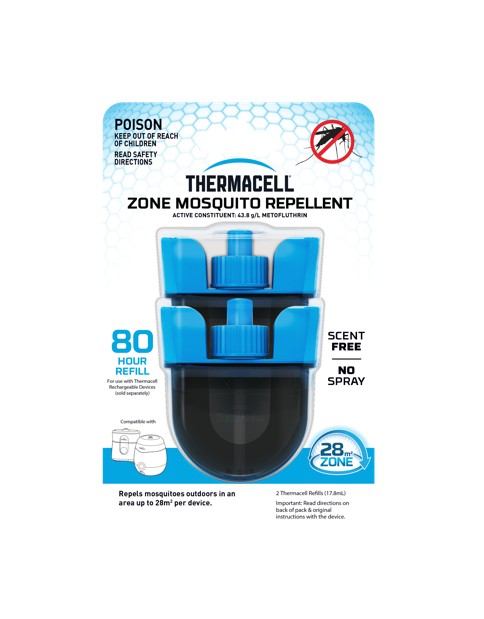 Thermacell Rechargeable Repellent Refill two 40 hour cartridges