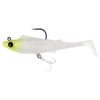 Berkley Shimma Pro-Rig 4.5in, Chart White Silver