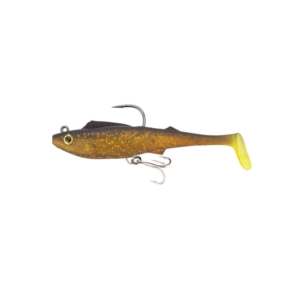 Berkley Shimma Pro-Rig 4.5in, Gold Chartreuse