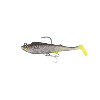 Berkley Shimma Pro-Rig 4.5in, Silver Chartreuse
